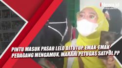 Video Emak-Emak Pedagang Mengamuk Marahi Petugas Satpol PP di Sumut 