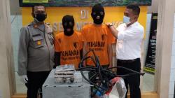 Tertangkap Basah Curi Peralatan Tower, 2 Pemuda di Medan Ditangkap