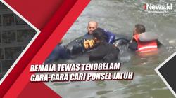 Gara-Gara Cari Ponsel Jatuh ke Sungai, Remaja Tewas Tenggelam di Surabaya
