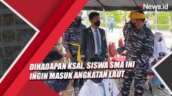 Dihadapan KSAL, Siswa SMA asal Subang Ingin Masuk AL Ikuti Jejak Keluarga