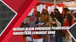 Mensos Risma Klaim Dukungan Psikososial Bangkitkan Semangat Anak hingga 50 Persen