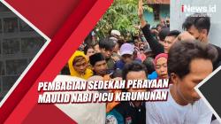 Video Pembagian Sedekah Perayaan Maulid Nabi Picu Kerumunan di Serang