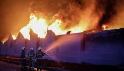 Kebakaran Hanguskan Pabrik Korek Api di Tangerang