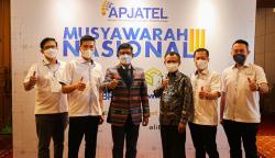 Menkominfo Johnny G Plate Buka Munas Apjatel
