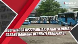 Video Rugi hingga Rp220 Miliar, 8 Trayek Damri Cabang Bandung Berhenti Beroperasi