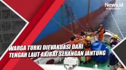 Warga Turki Dievakuasi dari Tengah Laut Akibat Serangan Jantung