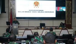 Pangkostrad ke Perwira Siswa : Pemimpin Harus Punya Sense of Crisis, Berani Ambil Keputusan