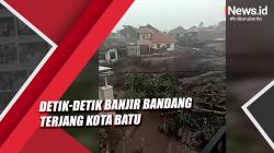Detik-Detik Banjir Bandang Terjang Kota Batu