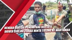 Video Hendak Dibegal Penumpang Bertato, Driver Ojol Ini Teriak Minta Tolong ke Wartawan