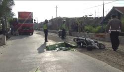 Tergelincir Material, Buruh Pabrik Tewas Terlindas Truk di Jalur Pantura Pekalongan