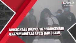 Video Tangis Haru Warnai Keberangkatan Jenazah Vanessa Angel dan Suami