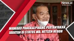 Video Wawako Pangkalpinang Pertanyakan Jabatan di Status WA, Netizen Heboh