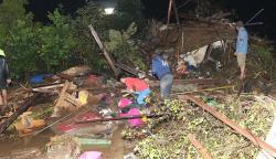 Banjir Bandang Kota Batu, Rumah-Rumah Kokoh Kini Tinggal Puing