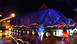 Gerbong LRT Kecelakaan Tiba di Madiun untuk Diperbaiki