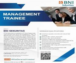 BNI Sekuritas Buka Lowongan Kerja untuk Lulusan S1 dan S2, Berikut Kualifikasinya