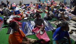 Ratusan Korban Banjir Bandang Kota Batu Mengungsi di Brawijaya Edupark