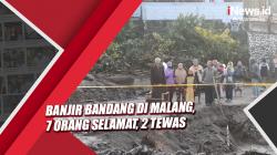Banjir Bandang di Malang, 7 Orang Ditemukan Selamat dan 2 Meninggal