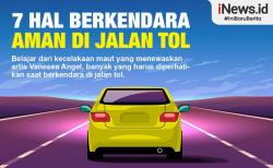 Infografis 7 Hal Penting Harus Diperhatikan Berkendara Aman di Jalan Tol 