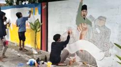 Jalan di Blora Ini Disulap Jadi Asri Melalui Lomba Mural 