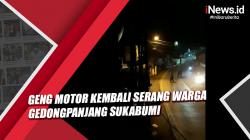 Geng Motor Kembali Serang Warga Gedongpanjang Sukabumi, Satu Orang Luka Bacok