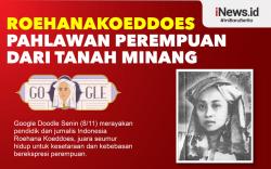 Infografis Roehana Koeddoes Wartawati Pertama di Indonesia Jadi Google Doodle