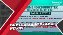 Video Polemik Aturan Kekerasan Seksual di Kampus