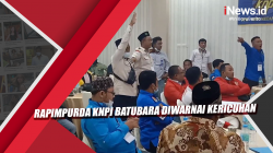 Video Rapimpurda KNPI Batubara Diwarnai Kericuhan