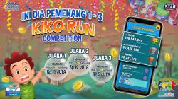 Ini 3 Juara Kiko Run Competition Periode I, Valencia Tanoesoedibjo: Selamat & Terima Kasih Semua Gamer!