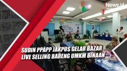 Sudin PPAPP Jakpus Gelar Bazar Live Selling Bareng UMKM Binaan