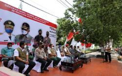 Kepala BNPB Luncurkan Gerakan Mobil Masker Perkuat Prokes Jelang Event World Superbike