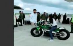 Motor Hijau Jokowi Siap Mengaspal di Sirkuit Mandalika, Ini Penampakannya