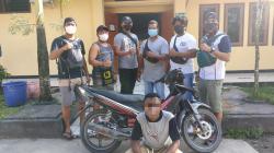 Polisi Tangkap Maling Motor di Parkiran Kampus Universitas Yapis Biak