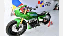 Penampakan Kawasaki W175 Custom Milik Presiden Jokowi, Warna Hijau Ada Tulisan RI 1