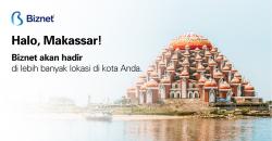 Biznet Resmi Perluas Cakupan Area di Kota Makassar