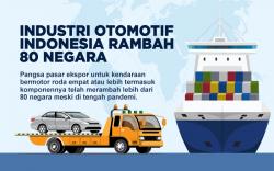 Infografis Industri Otomotof Indonesia Rambah 80 Negara