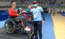 Hebat, Atlet Difabel Prajurit Kodim Klaten Ini Raih 4 Medali Tenis Meja di Peparnas Papua