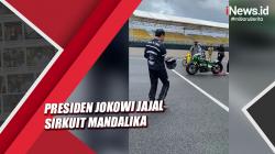 Presiden Jokowi Jajal Sirkuit Mandalika dengan Motor Balap Pribadi