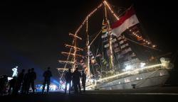 KRI Dewaruci Jadi Venue Surabaya Pahlawan Jazz