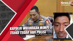 Kapolri Wujudkan Mimpi Atlet Peraih Emas PON Papua Teuku Tegar Jadi Polisi