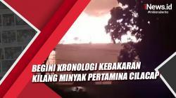 Begini Kronologi Kebakaran Kilang Minyak Pertamina di Cilacap