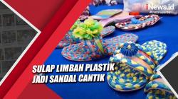 Penyandang Disabilitas Sulap Limbah Plastik jadi Sandal Cantik
