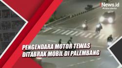 Pengendara Motor Tewas Ditabrak Mobil di Simpang Charitas Palembang, Pelaku Kabur<