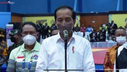 Tiba di Papua, Jokowi Langsung Lihat Pertandingan Judo di Peparnas