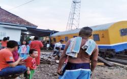 Kereta Api Anjlok di Peninjauan OKU Sumsel, Jalur ke Lampung Terganggu <