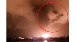 Penampakan Asap Kebakaran Kilang Cilacap Mirip Wajah Manusia