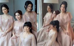 Para Bridesmaid dan Groomsmen Bawa Tentengan Unik di Resepsi Pernikahan Ria Ricis-Teuku Ryan