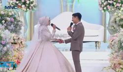 Di Resepsi Pernikahan, Ria Ricis dan Teuku Ryan Nyanyikan Lagu Janji Setia