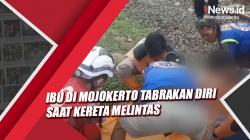Diduga Depresi Suami Meninggal, Ibu di Mojokerto Sengaja Tabrakan Diri saat Kereta Melintas