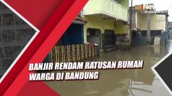 Banjir Rendam Ratusan Rumah Warga di Bandung