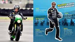 Jajal Sirkuit Mandalika, Outfit Presiden Jokowi Semua Buatan Lokal dari Helm hingga Sepatu<